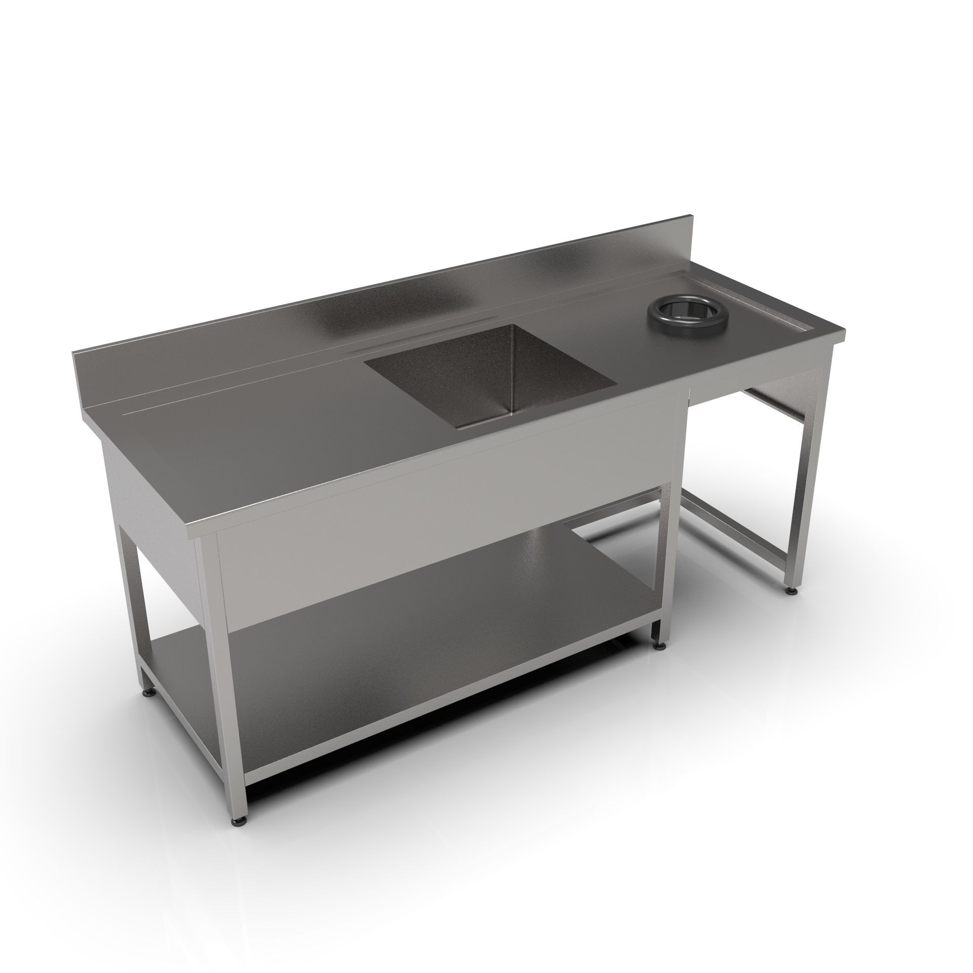 SS Sink  3D model_97