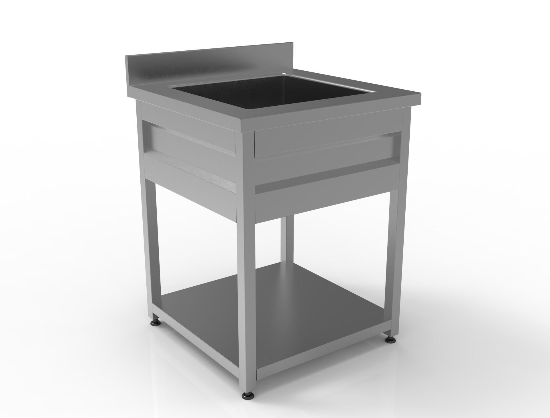 SS Sink  3D model_26