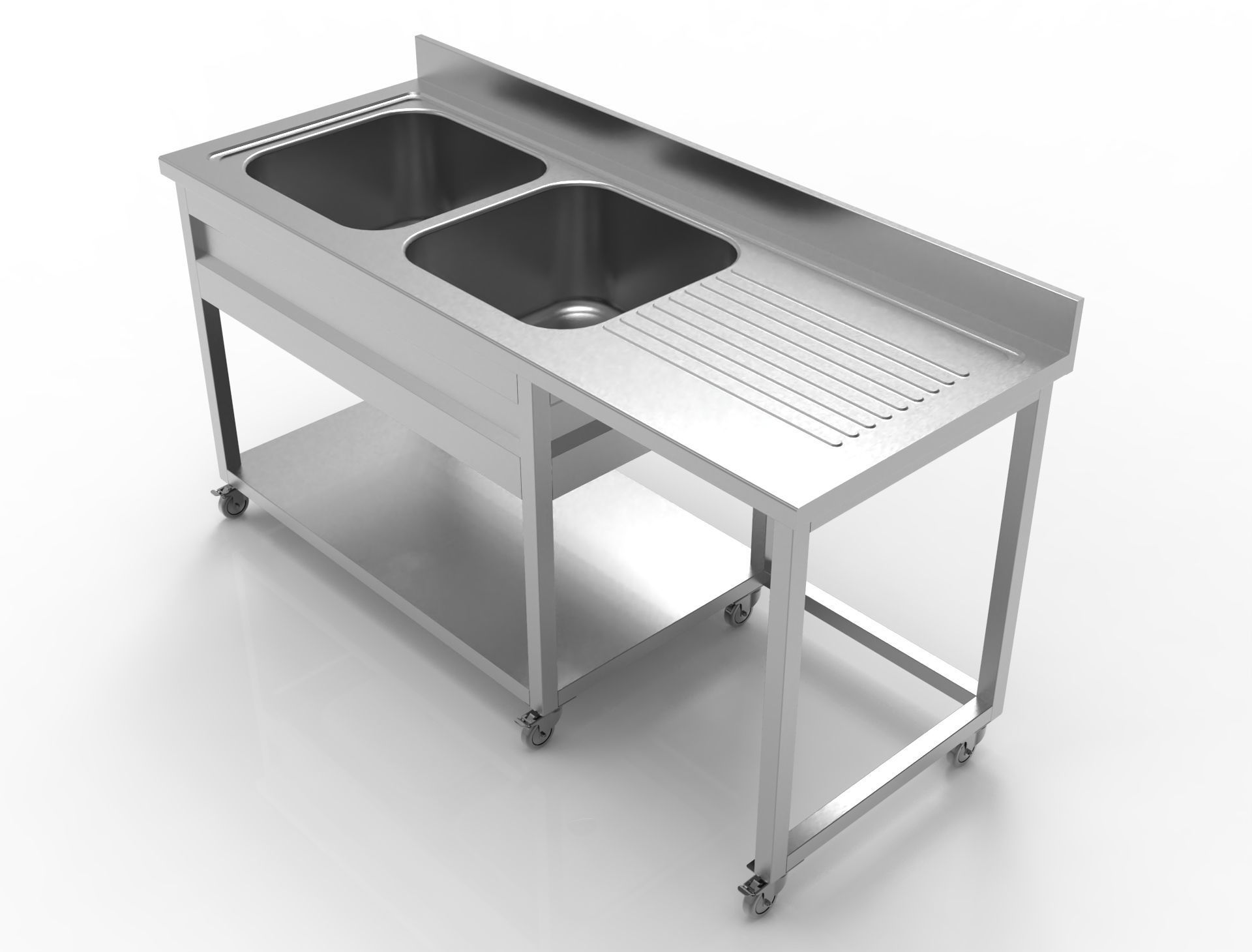 SS Sink  3D model_46