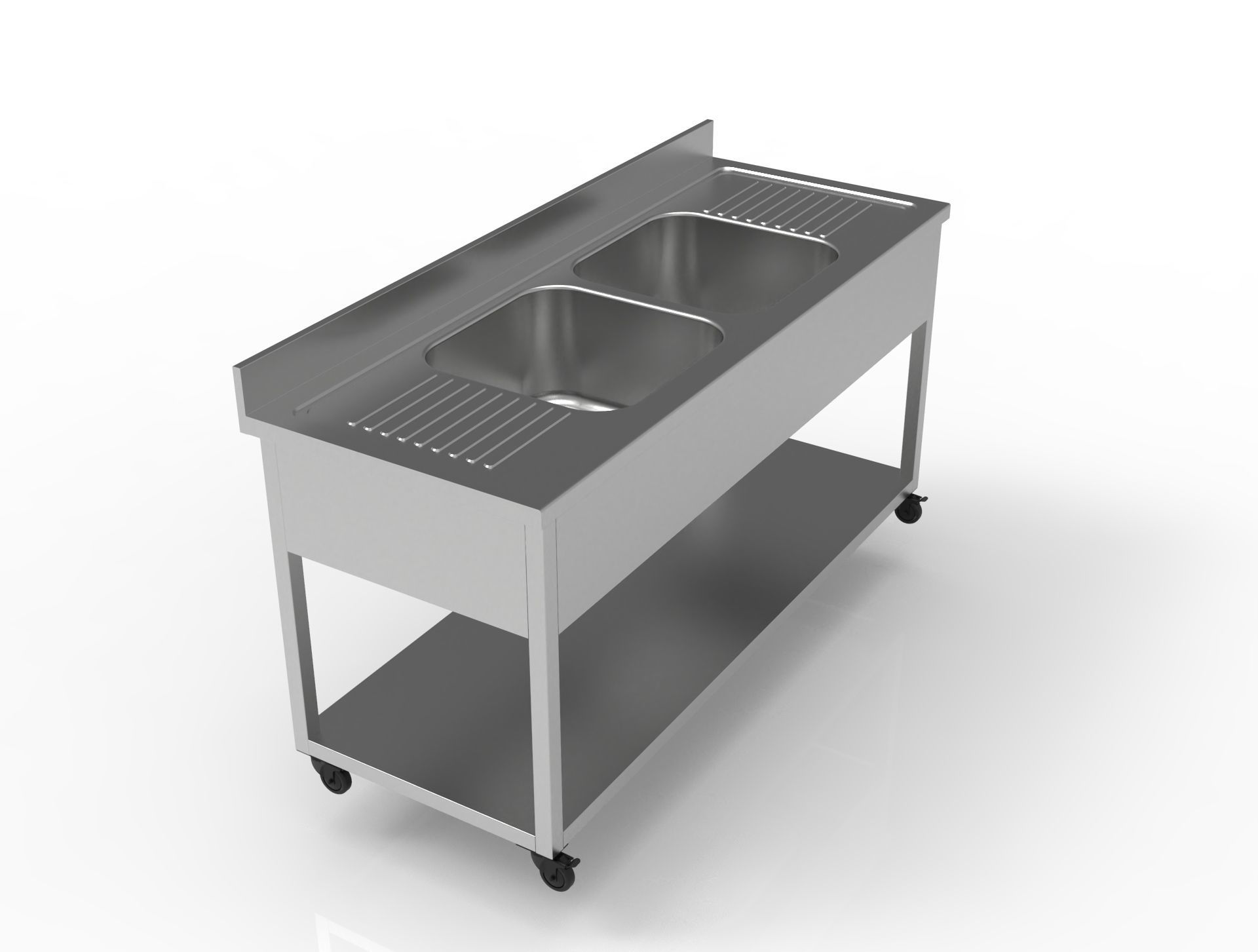 SS Sink  3D model_32