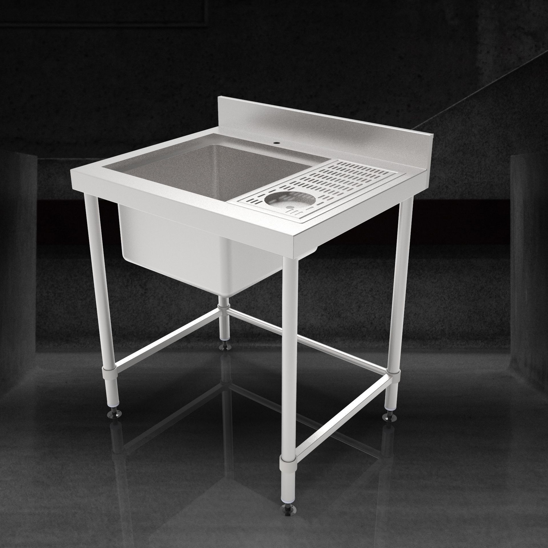 SS Sink  3D model_96