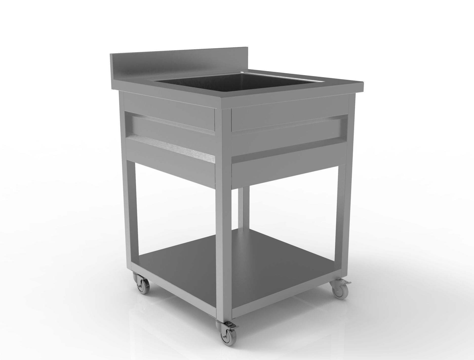 SS Sink  3D model_21