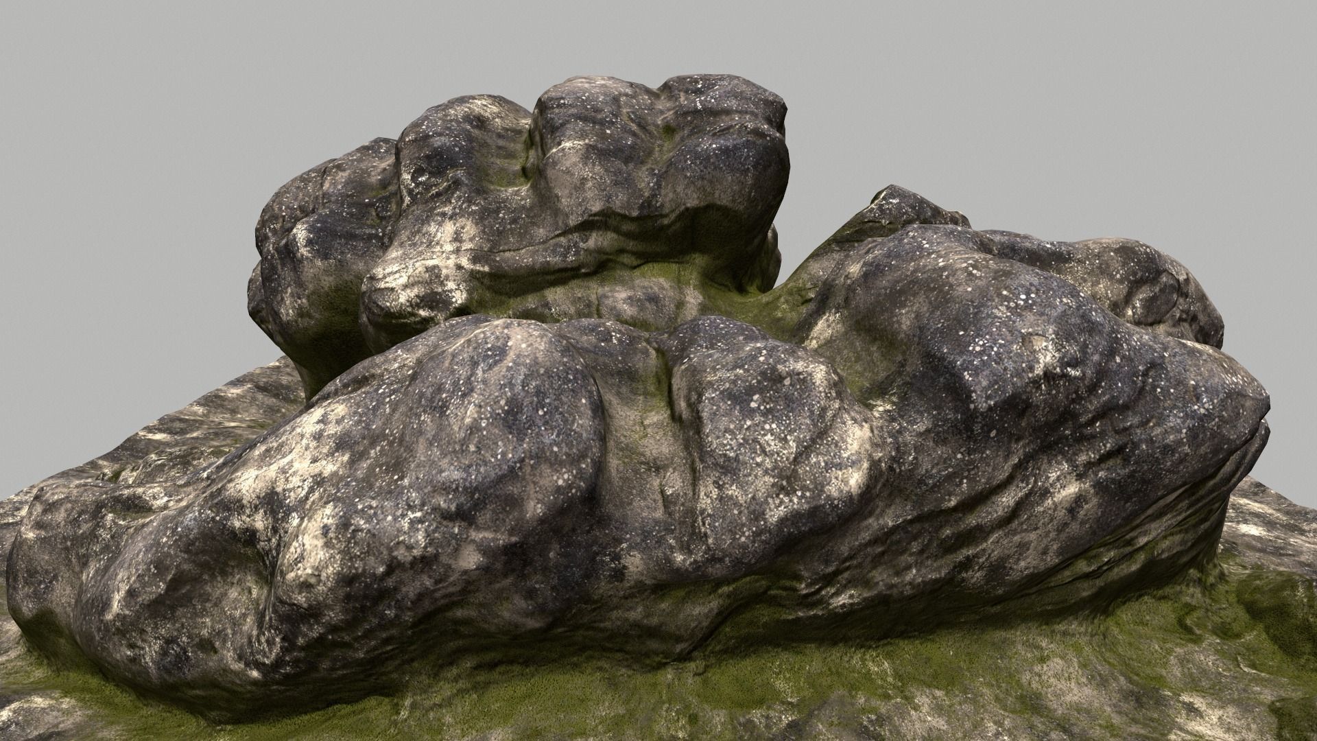 rock stone 3D model_7