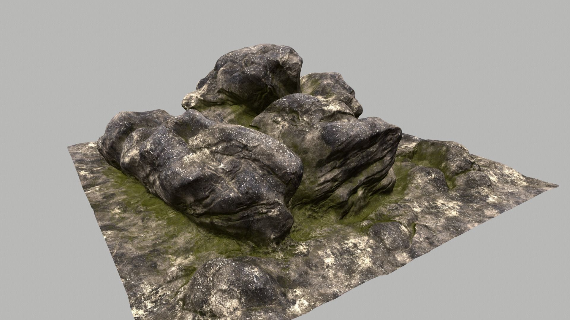 rock stone 3D model_15