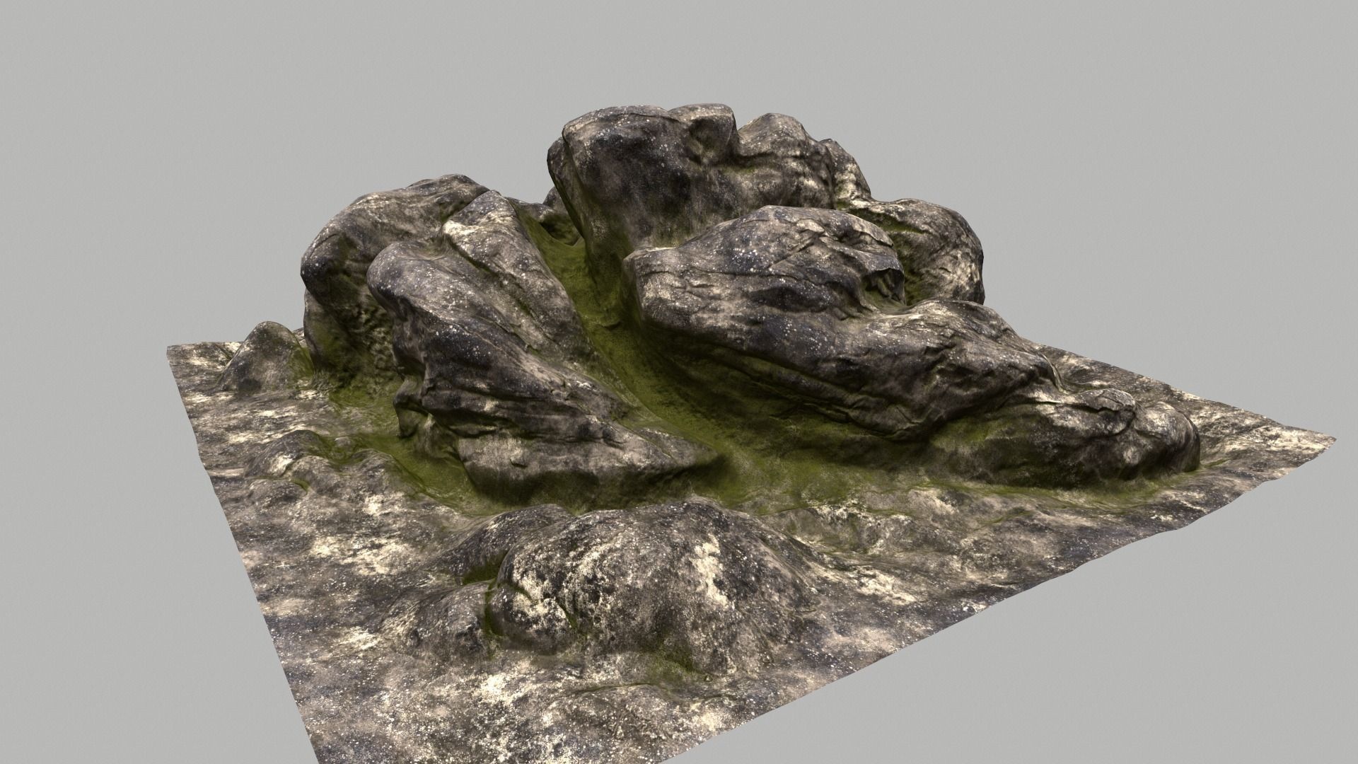 rock stone 3D model_12
