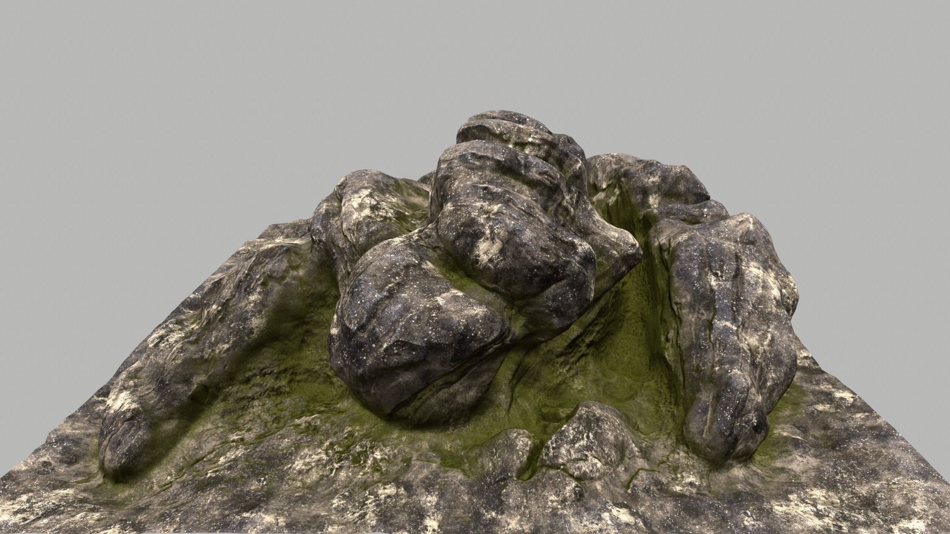 rock stone 3D model_8
