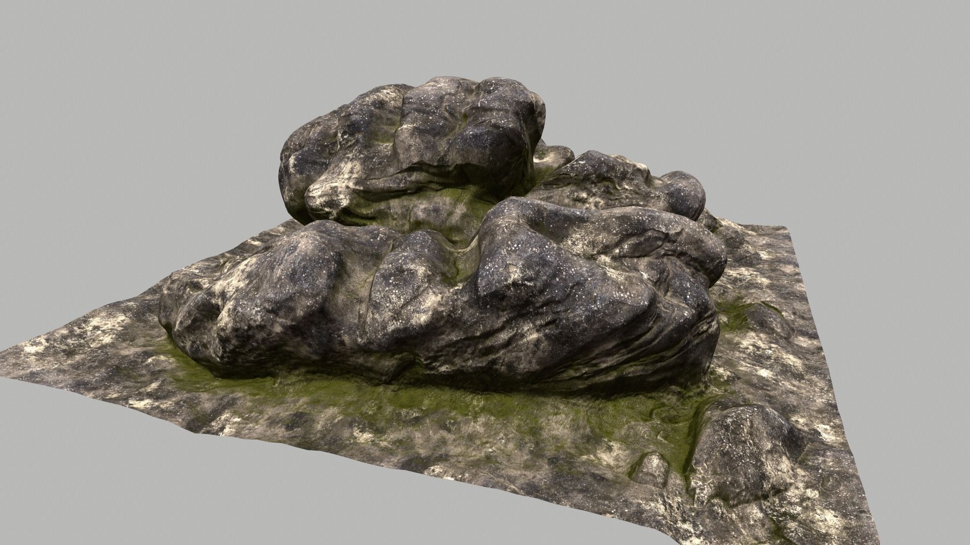 rock stone 3D model_16