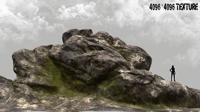 rock stone 3D model