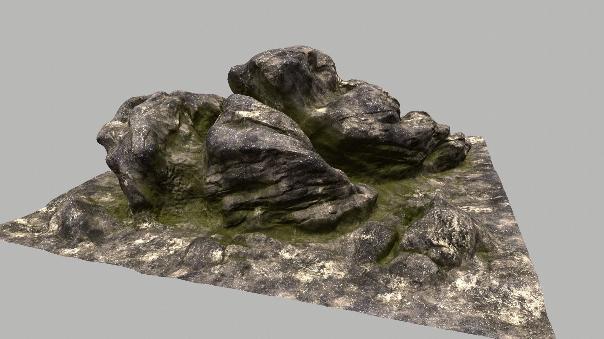rock stone 3D model_14