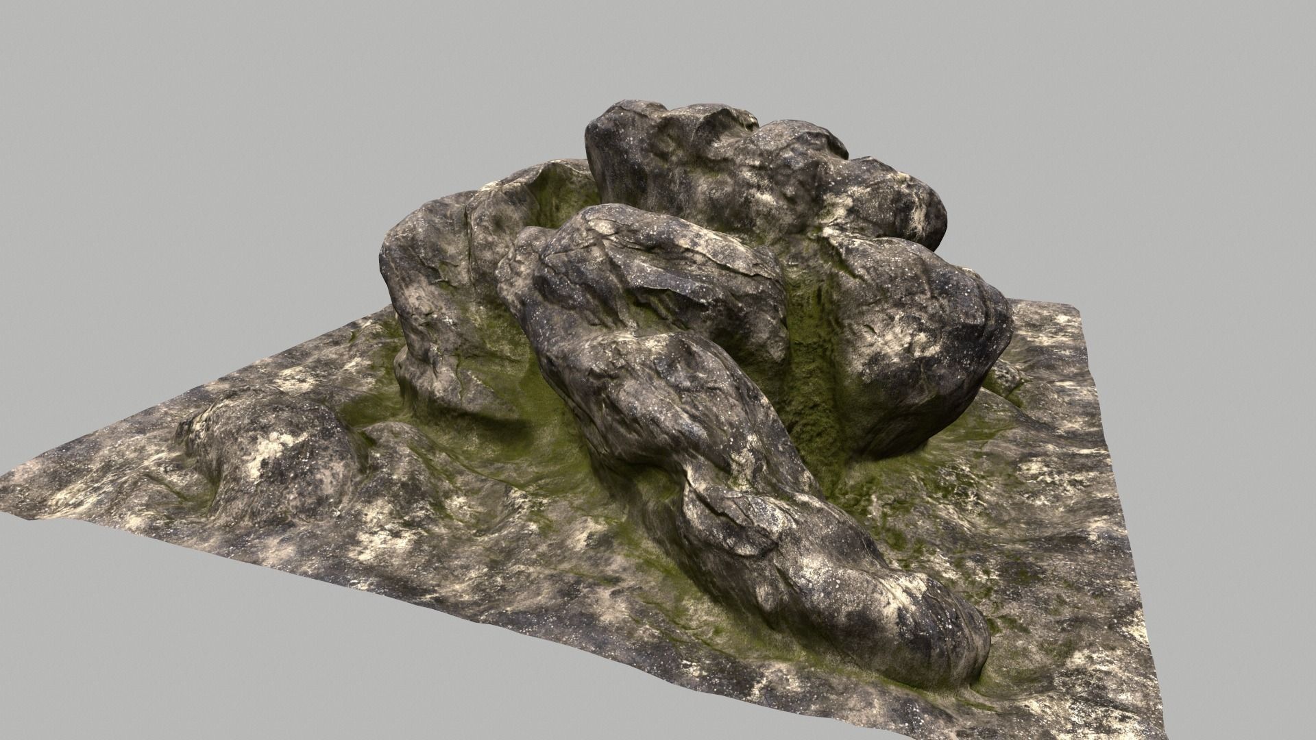 rock stone 3D model_11