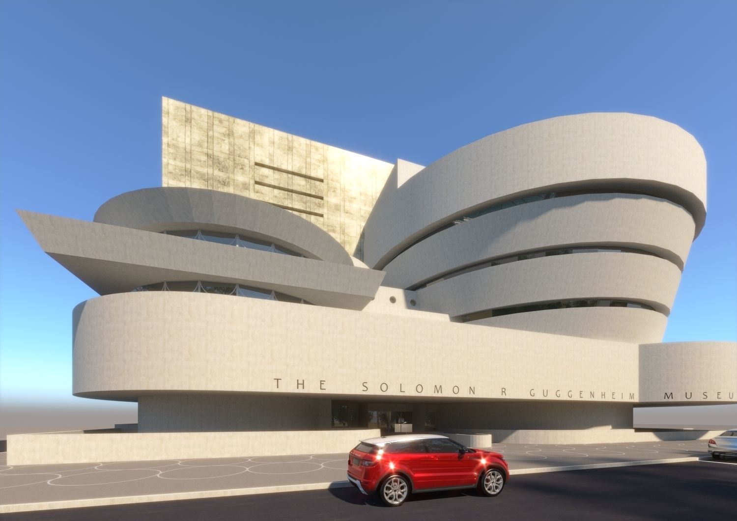Guggenheim Museum 3D model 3D model_4