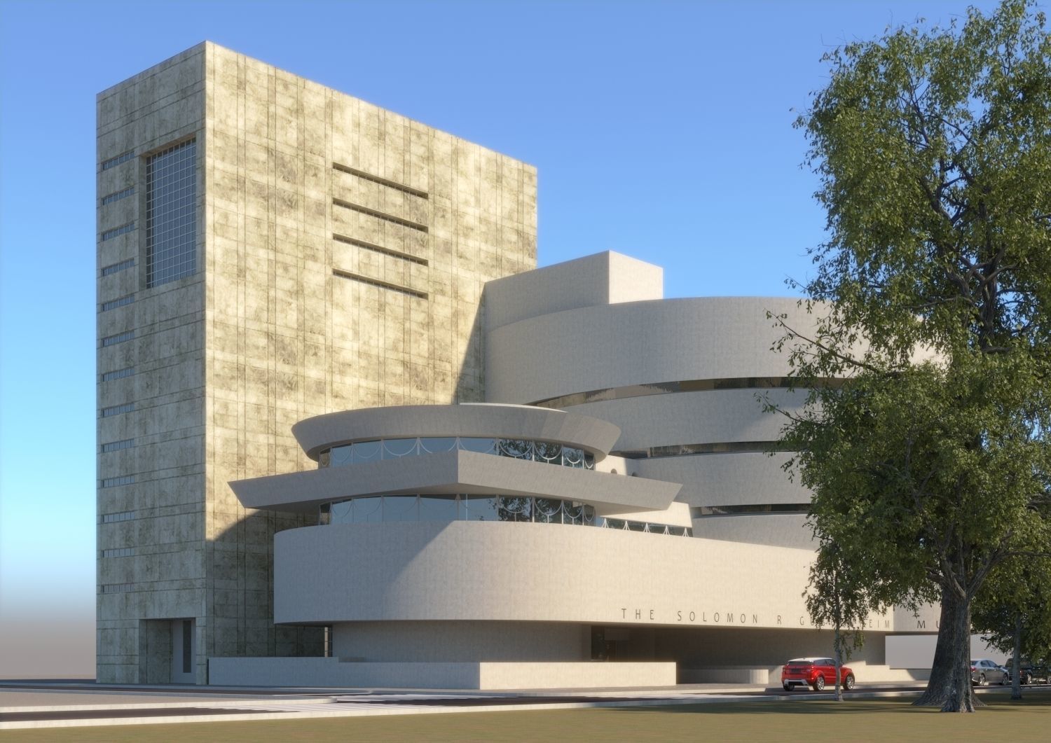Guggenheim Museum 3D model 3D model_2