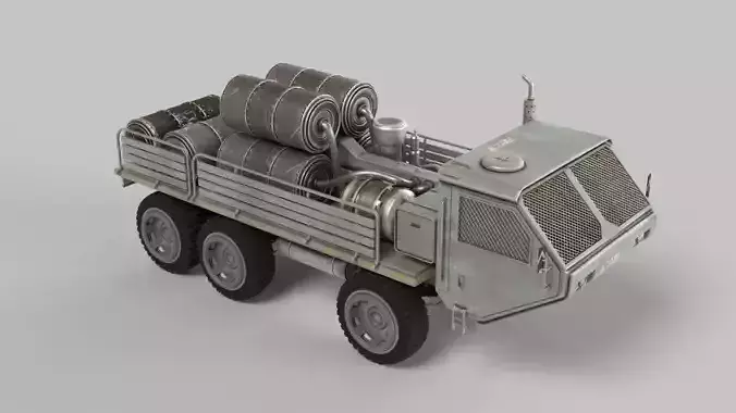 Bomb truck 3D model