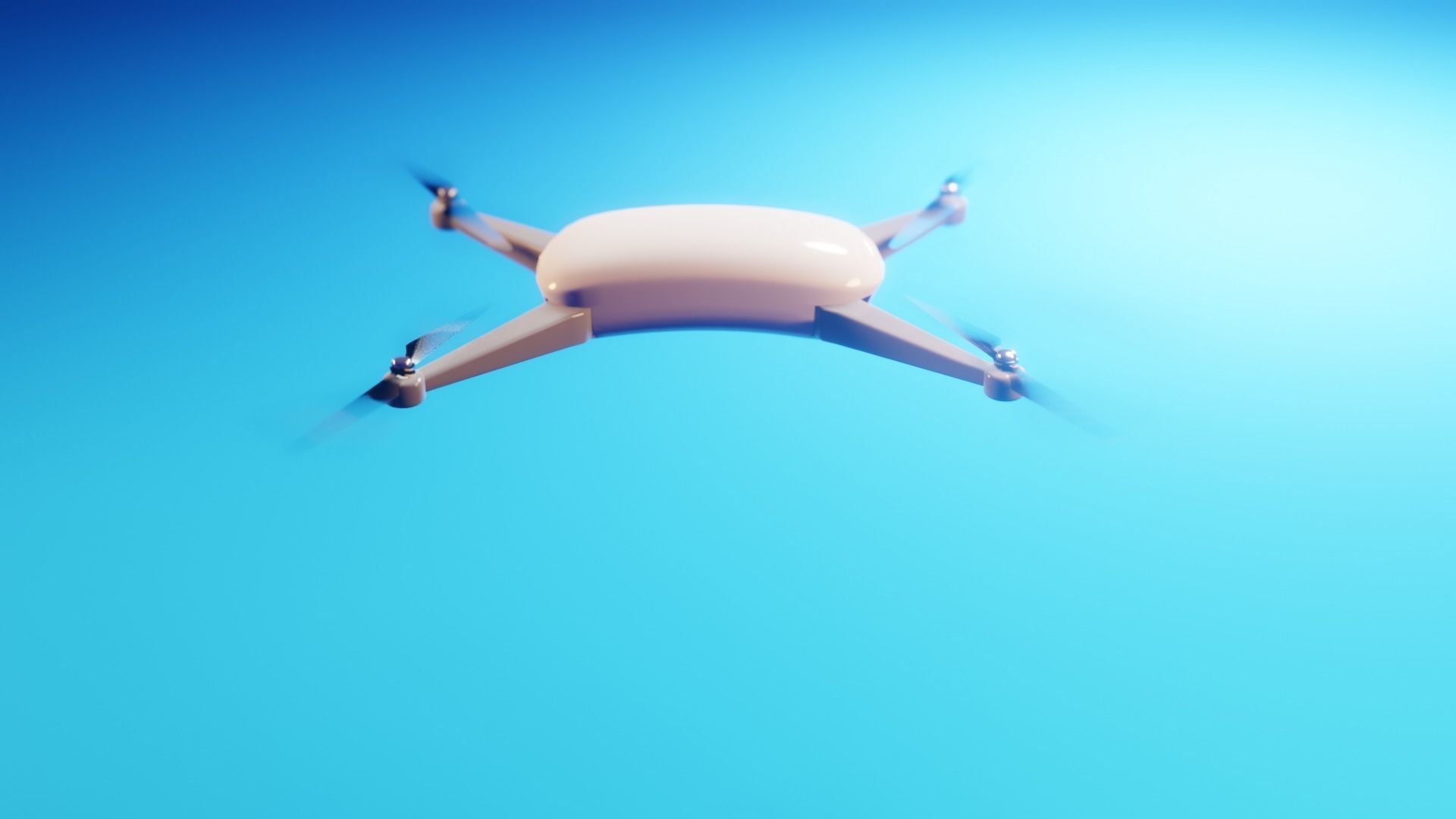 Dron Animation FREE Free 3D model_1
