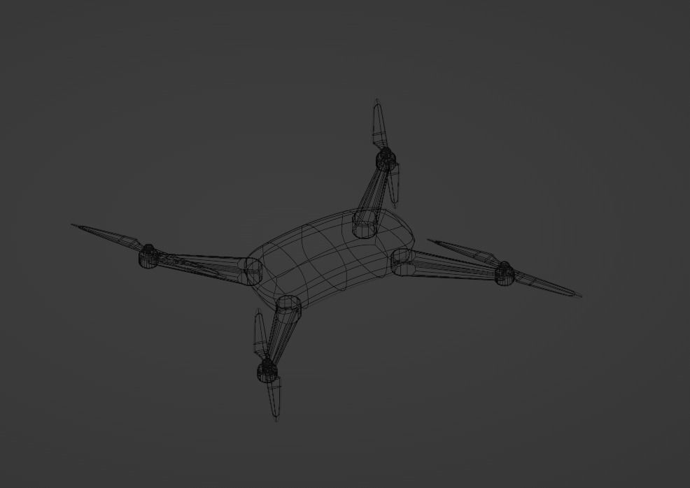 Dron Animation FREE Free 3D model_5
