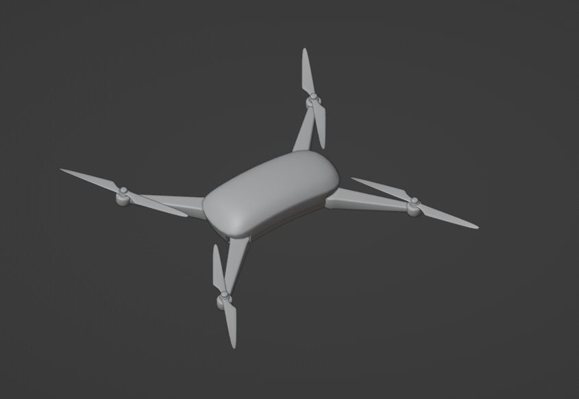 Dron Animation FREE Free 3D model_4