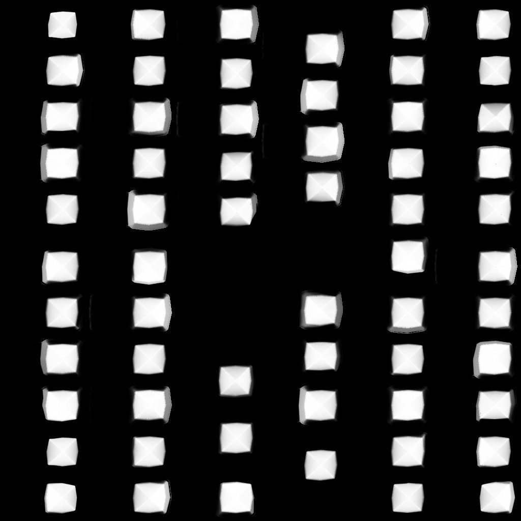 No Heel Boots with Rivets Low-poly 3D model_16