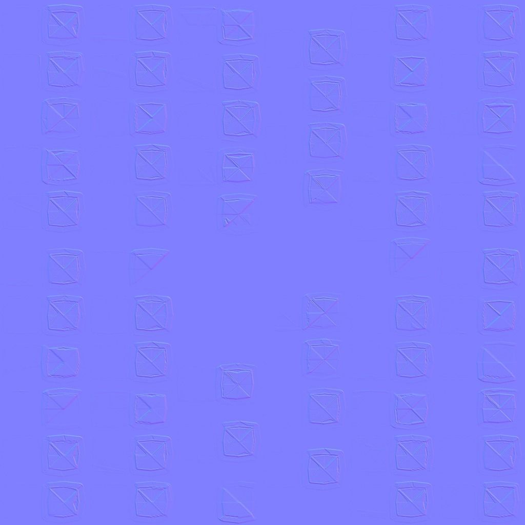 No Heel Boots with Rivets Low-poly 3D model_12