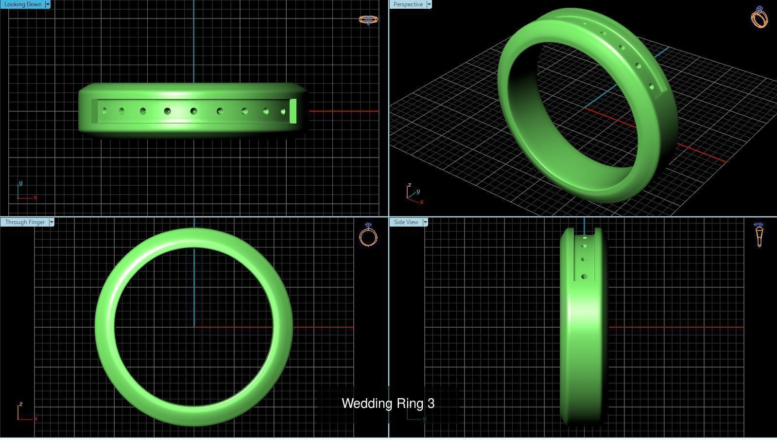 3DM 52 MENS RING FILES 3D Model Collection_18