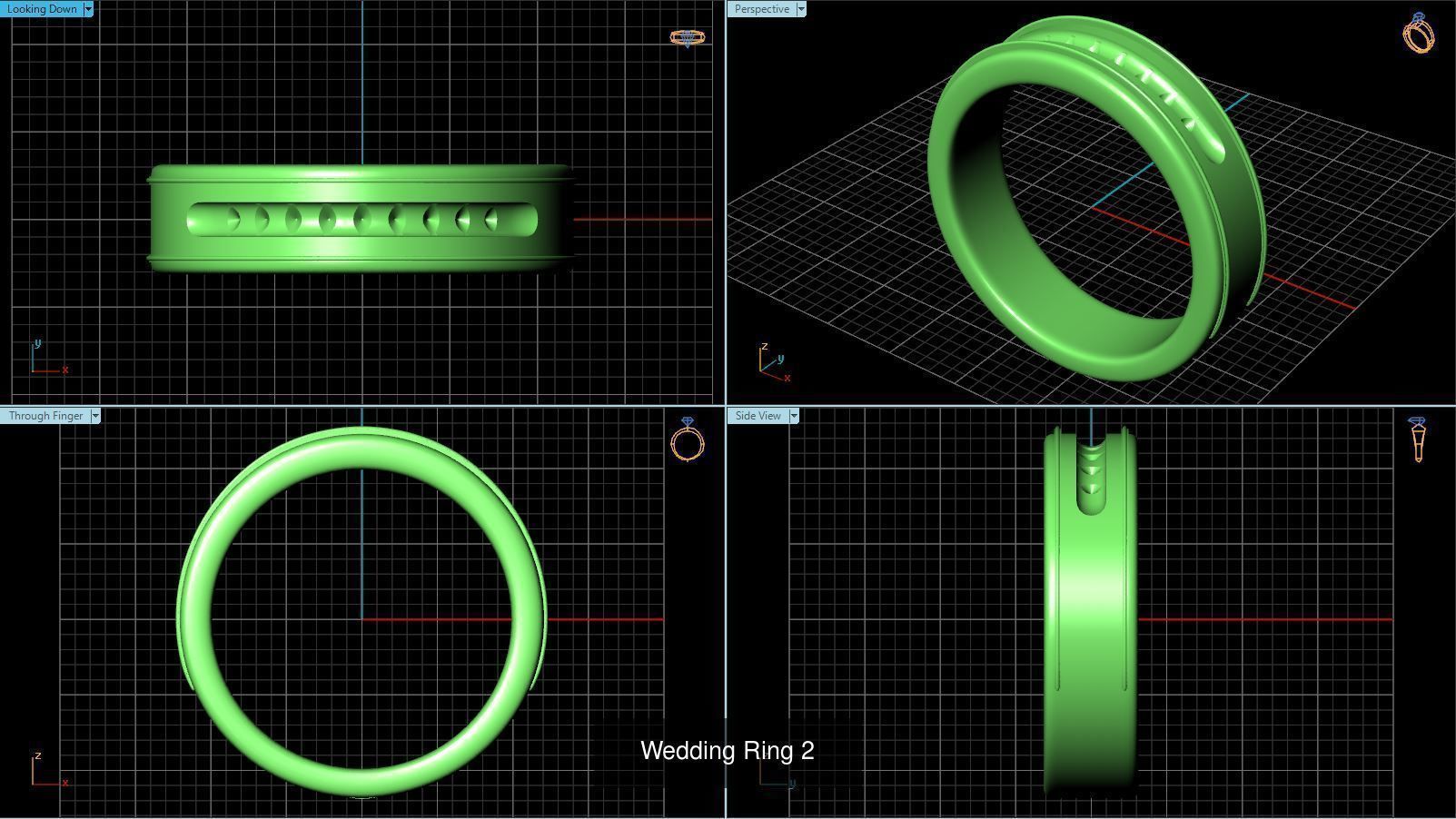 3DM 52 MENS RING FILES 3D Model Collection_17