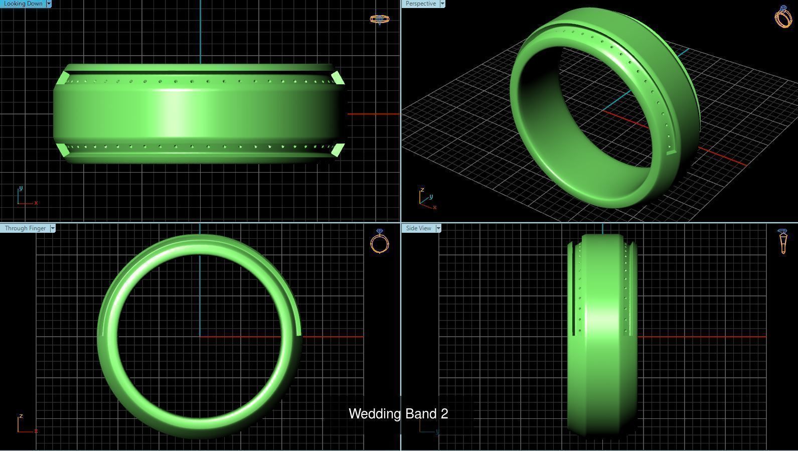 3DM 52 MENS RING FILES 3D Model Collection_24