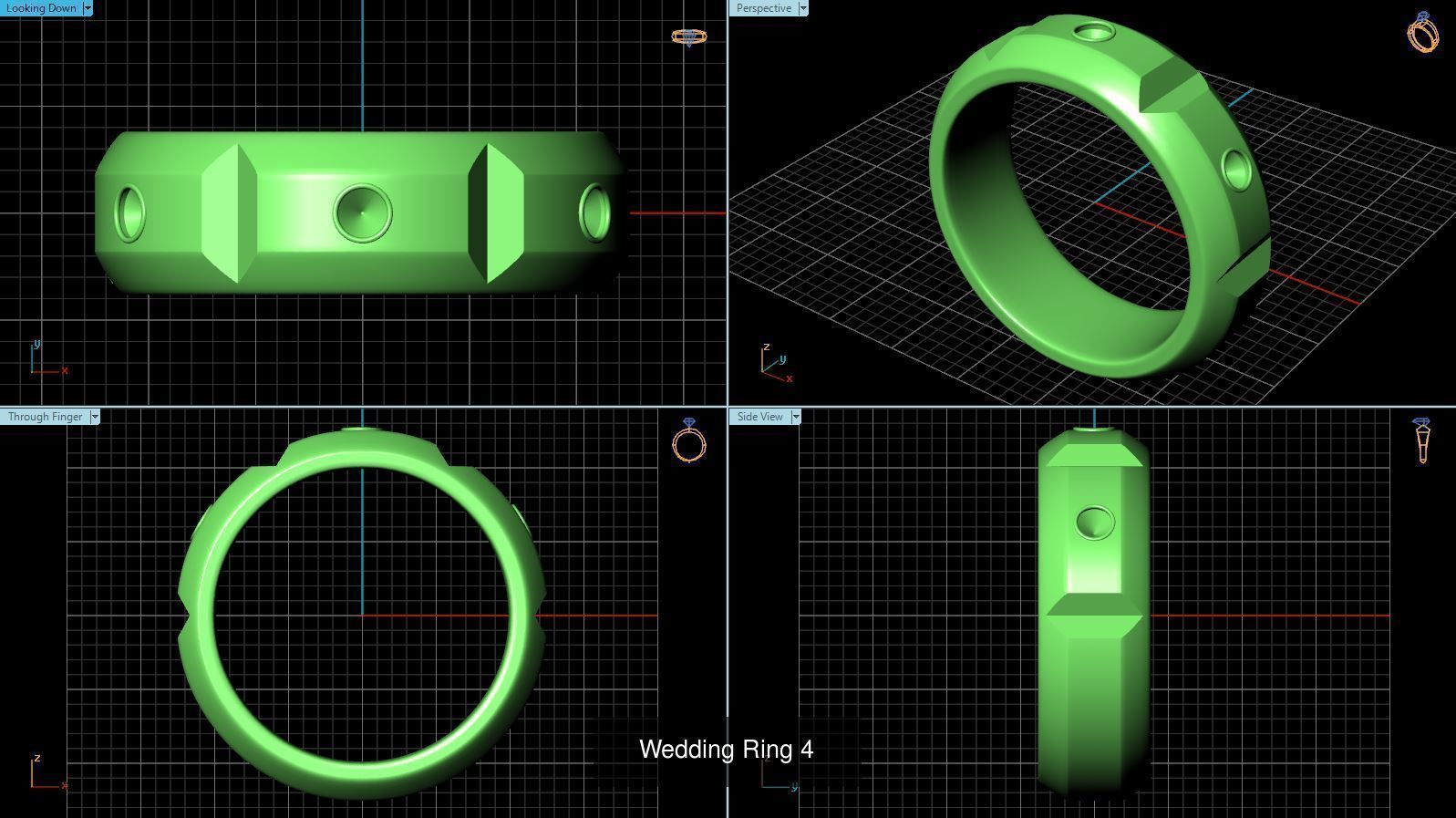 3DM 52 MENS RING FILES 3D Model Collection_20