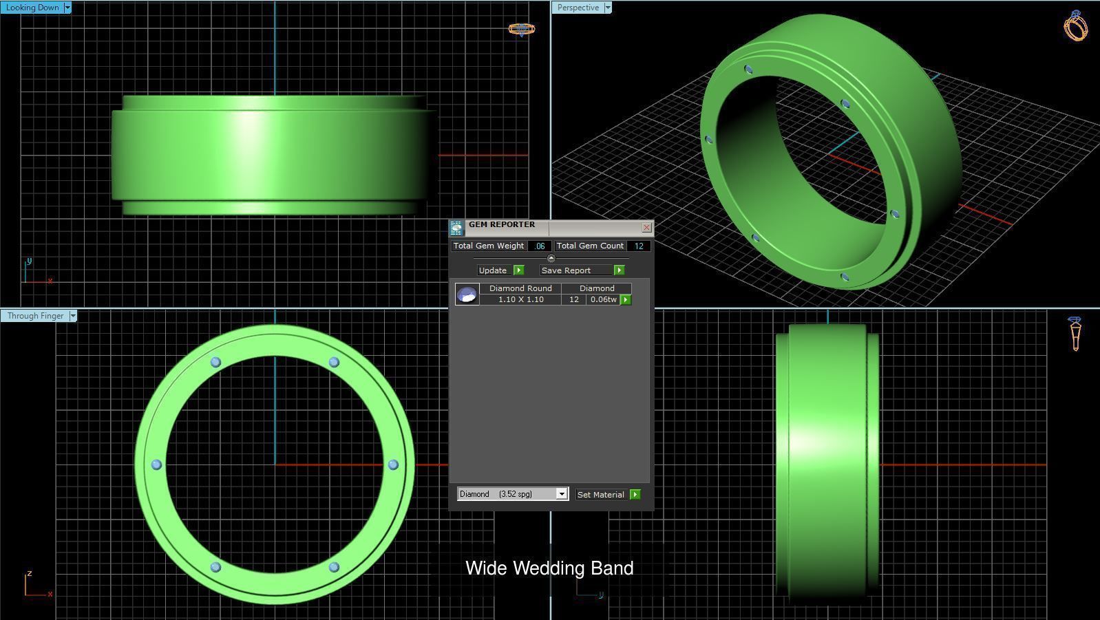 3DM 52 MENS RING FILES 3D Model Collection_29