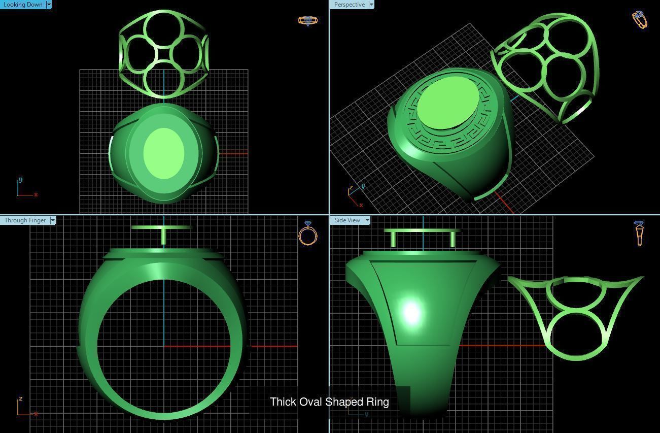 3DM 52 MENS RING FILES 3D Model Collection_7