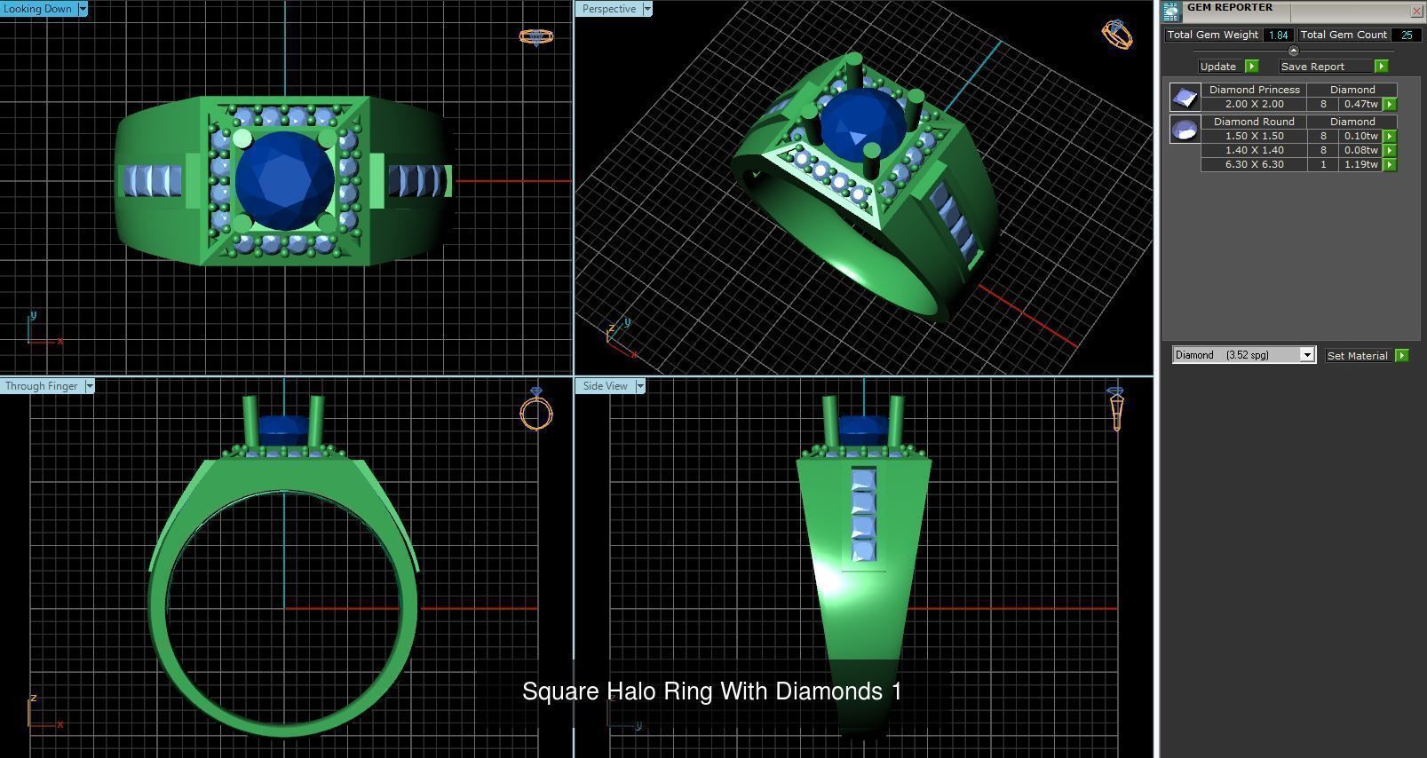 3DM 52 MENS RING FILES 3D Model Collection_8