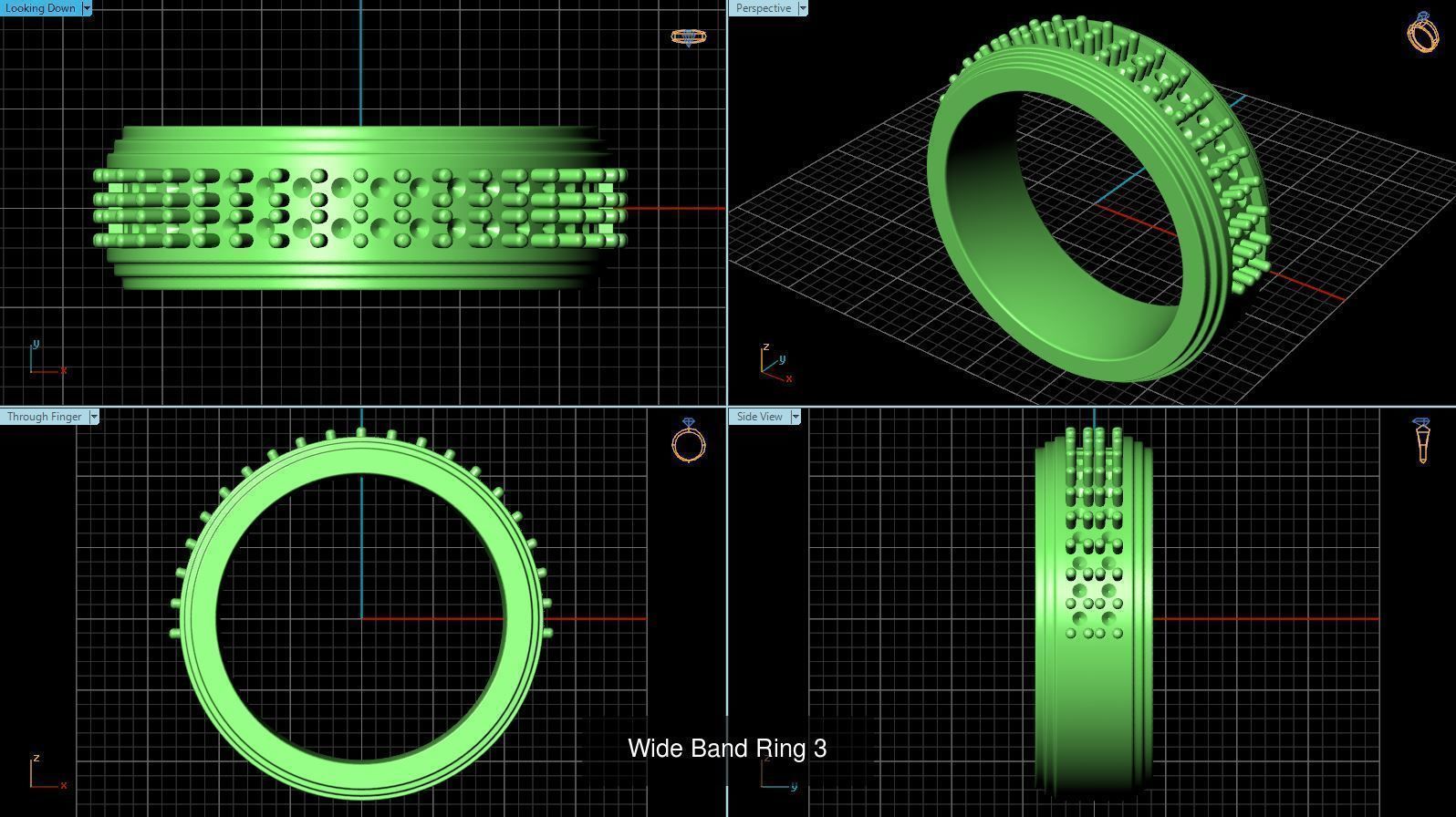 3DM 52 MENS RING FILES 3D Model Collection_28