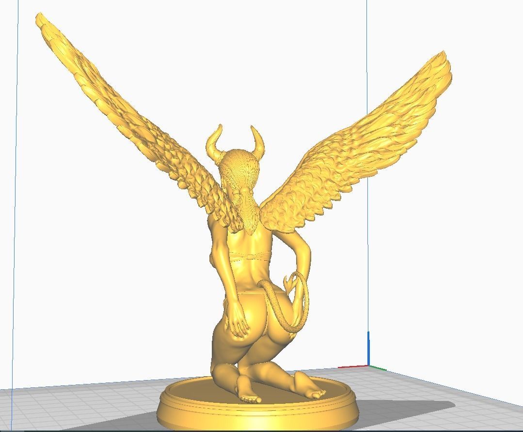 LUCIFER GIRL 3D print model_18