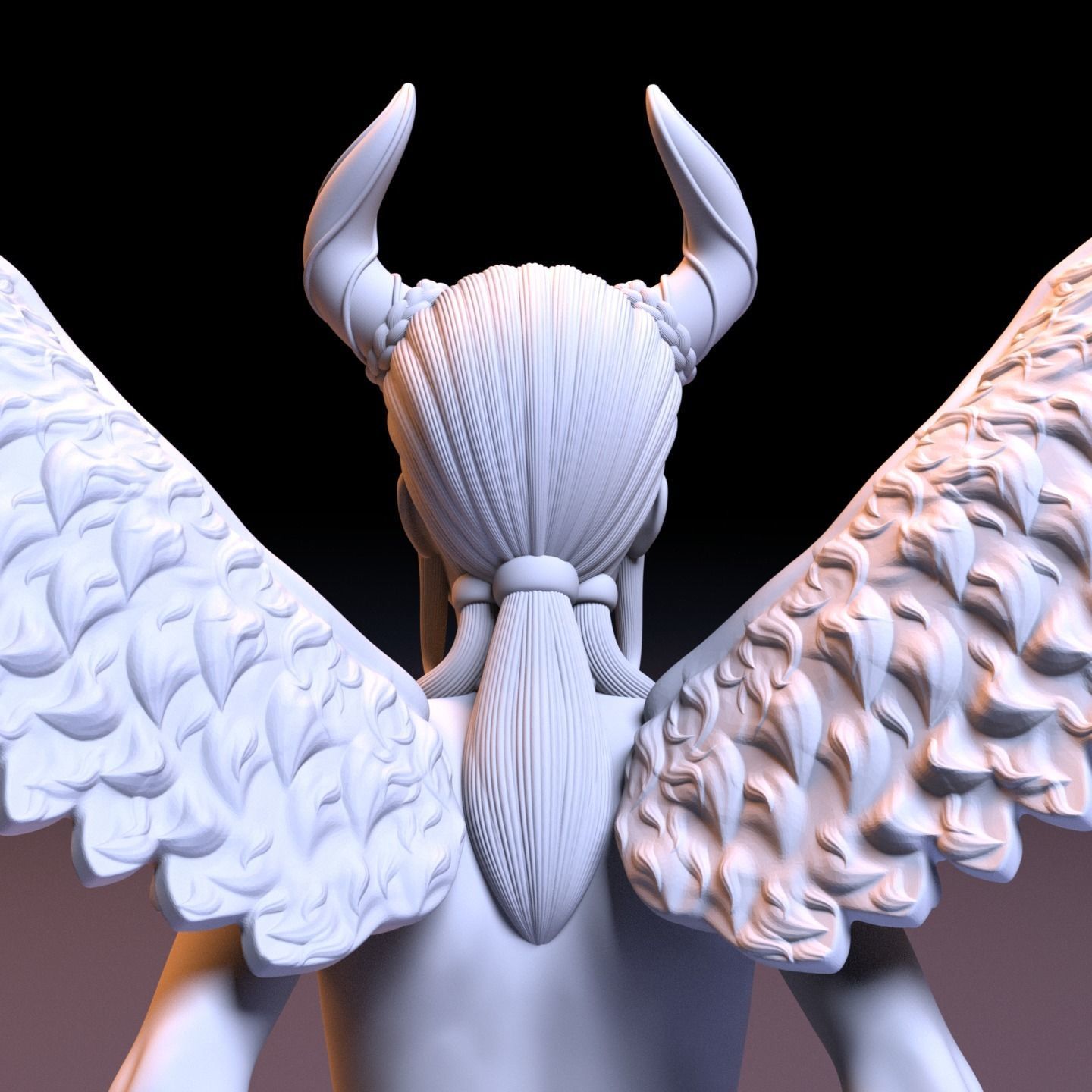 LUCIFER GIRL 3D print model_5