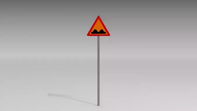 Speed bumps sign