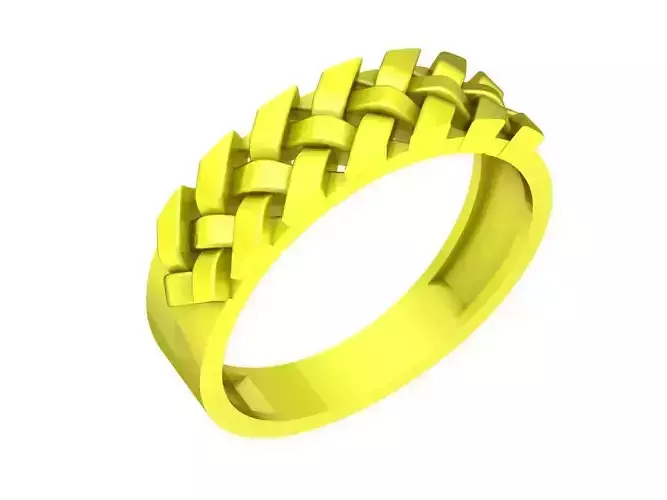 texture korean men ring 4903