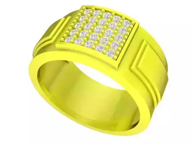 elegant korean diamond band ring 4915