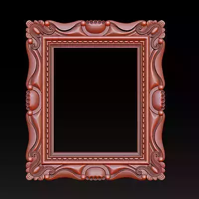 Classical carved frame