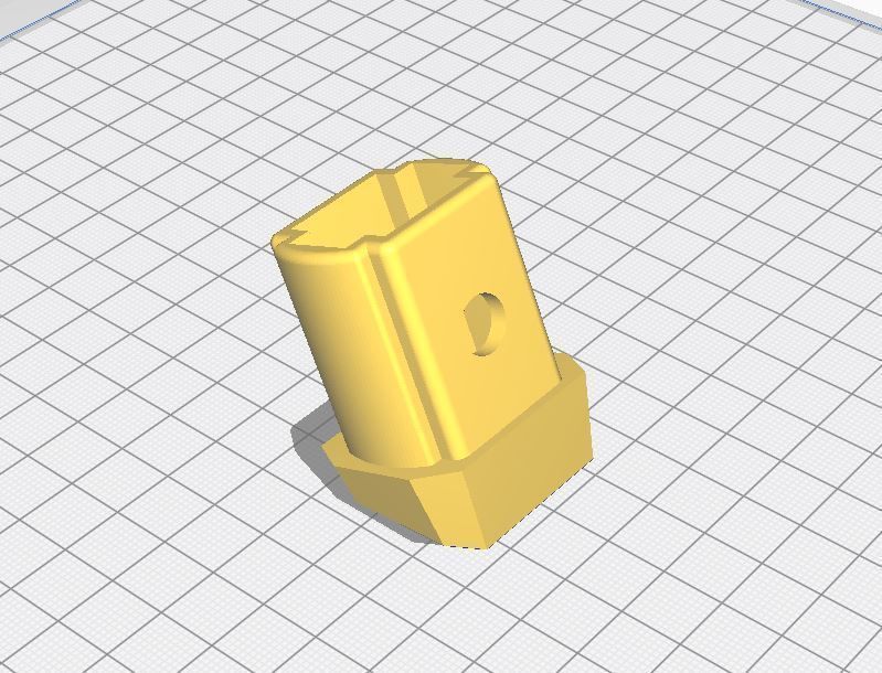 Replaceable foot for Skywatcher EQ3 star tracking mount 3D print model_5