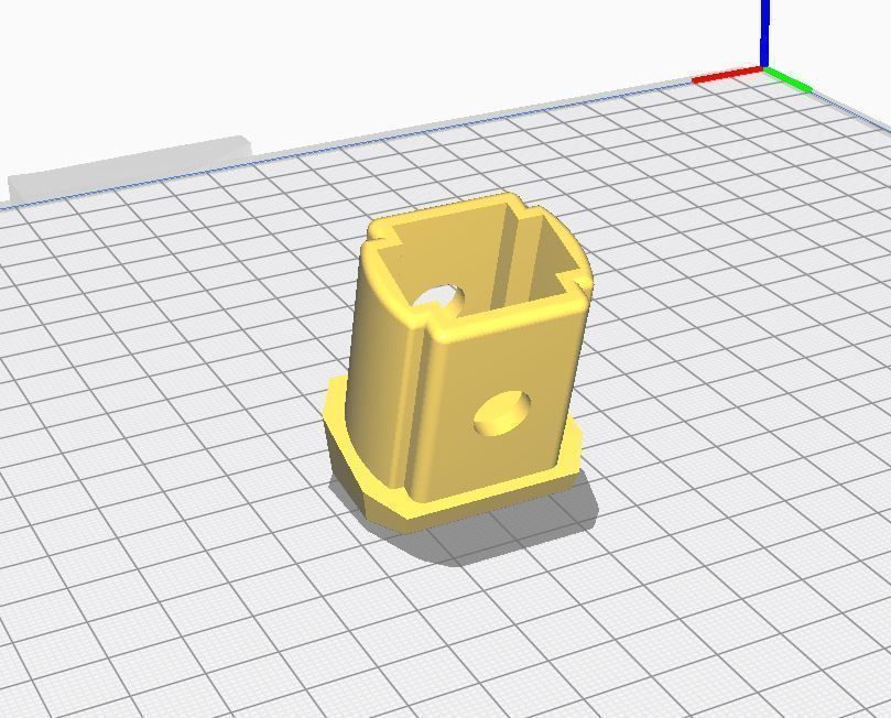 Replaceable foot for Skywatcher EQ3 star tracking mount 3D print model_4