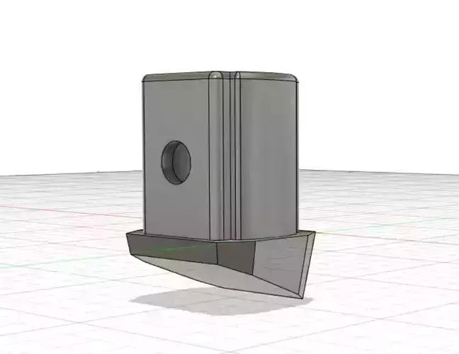 Replaceable foot for Skywatcher EQ3 star tracking mount