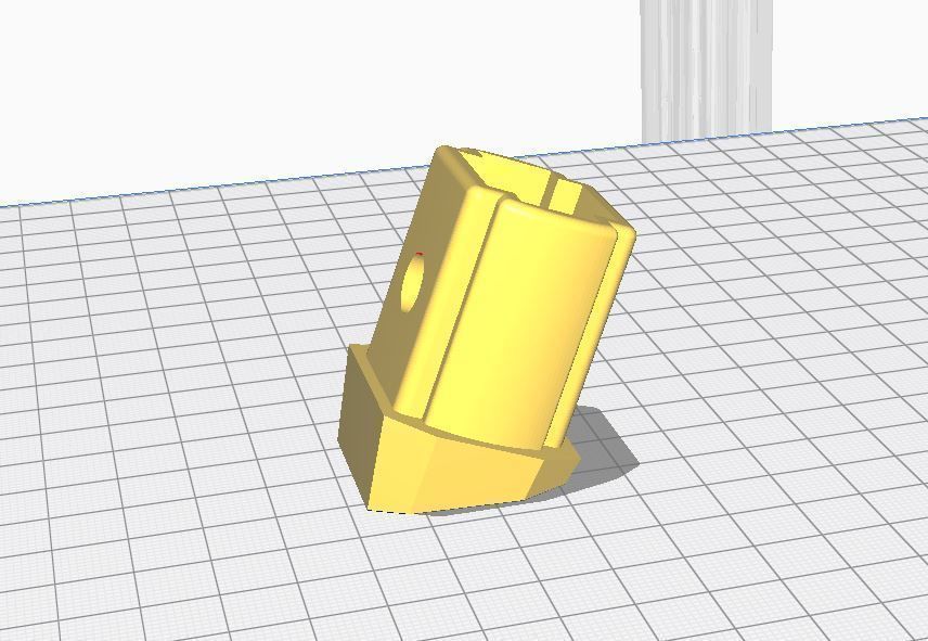 Replaceable foot for Skywatcher EQ3 star tracking mount 3D print model_3