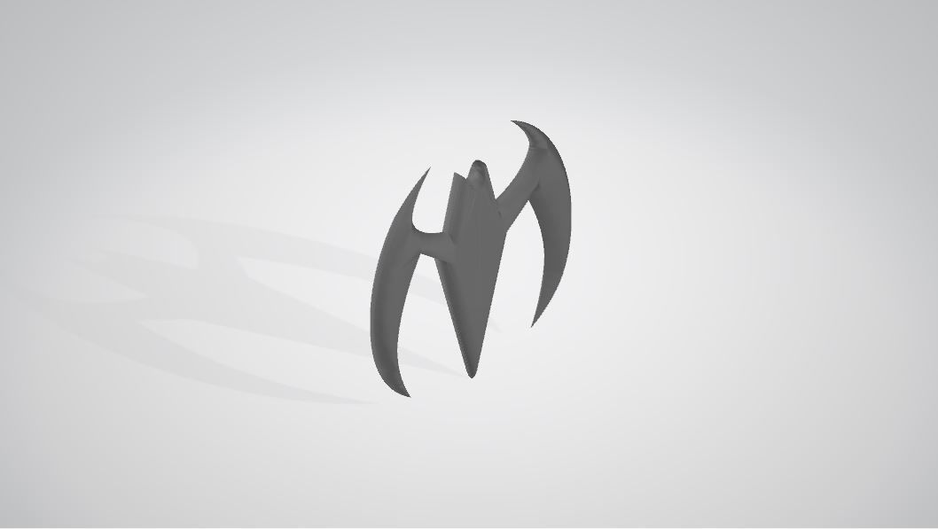 Batarang from Bat Beyond - Batman 3D model_8