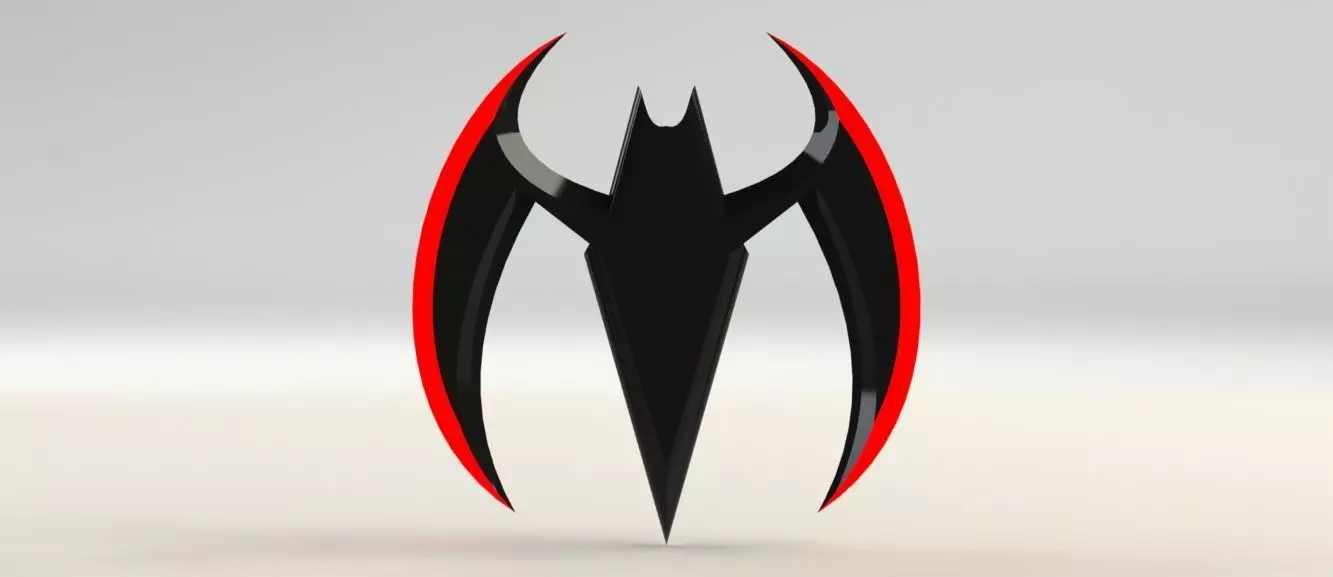Batarang from Bat Beyond - Batman 3D model_0