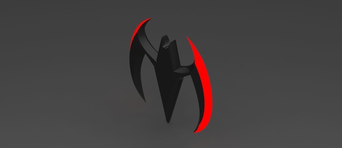 Batarang from Bat Beyond - Batman 3D model_5