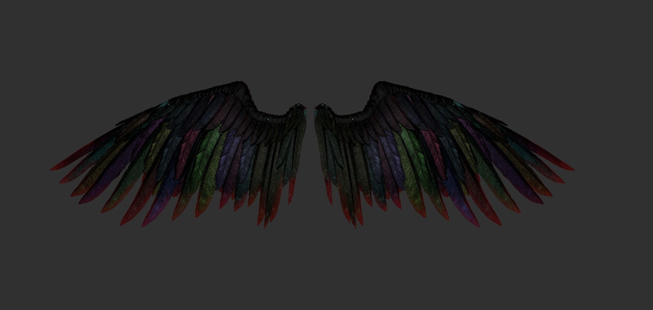 wings 3D model_3