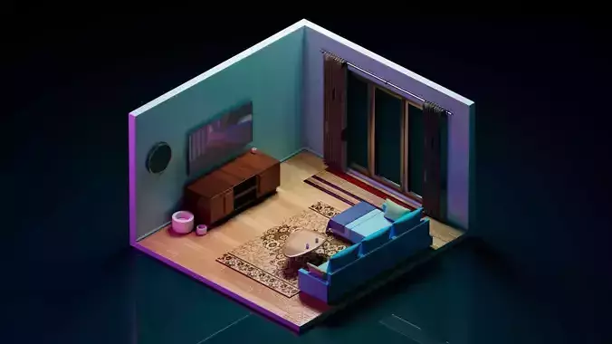 Isometric Interior