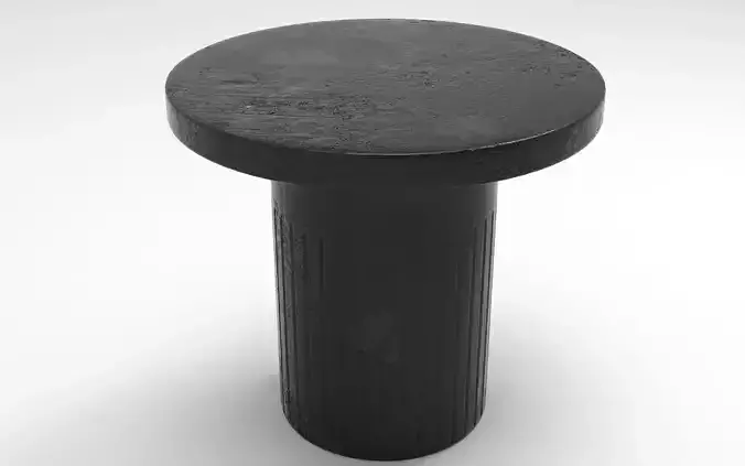 Colon Table Low-poly 3D model Colon Table Low-poly 3D model