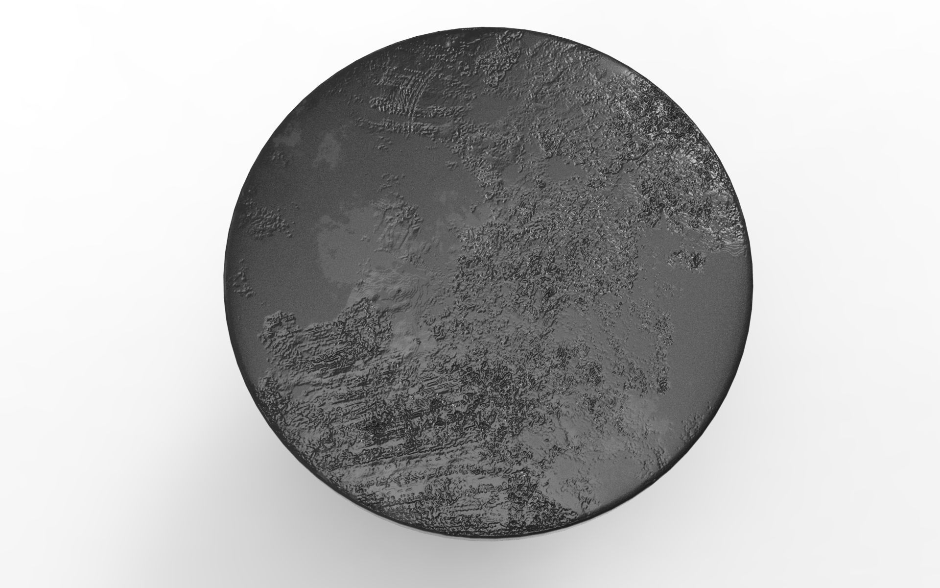 Colon Table Low-poly 3D model_3