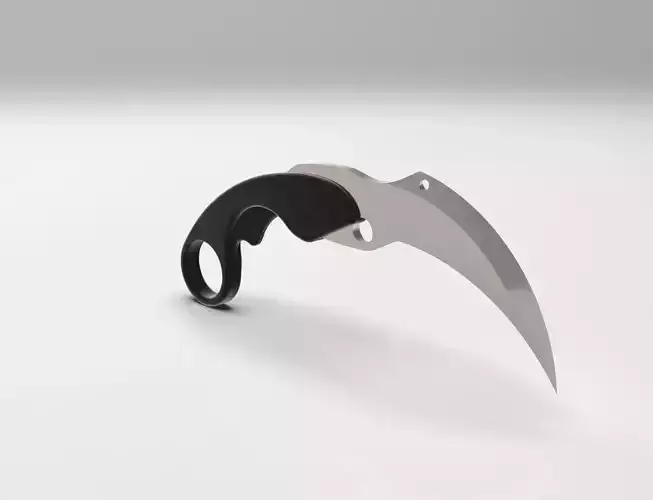 Karambit knife 3D print model