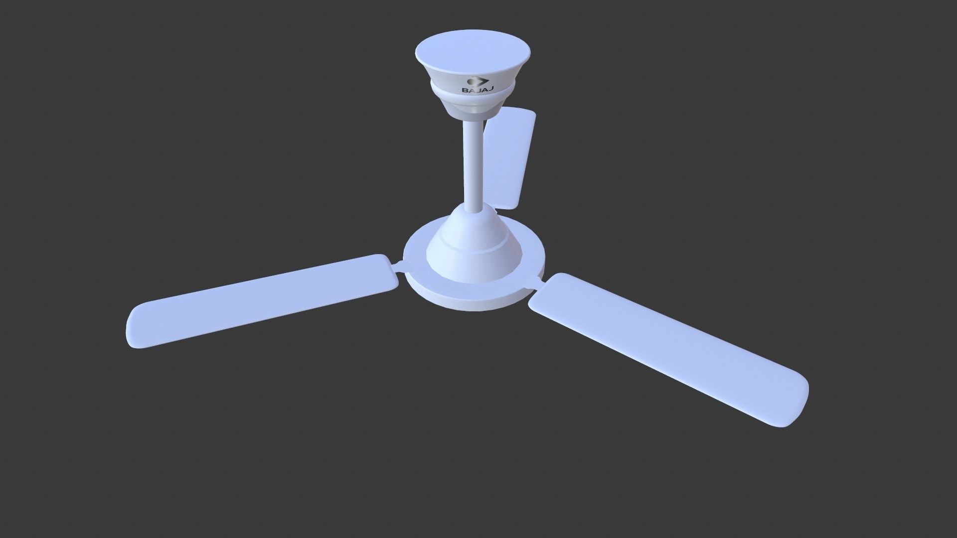 Bajaj Ceiling Fan 3D model_6