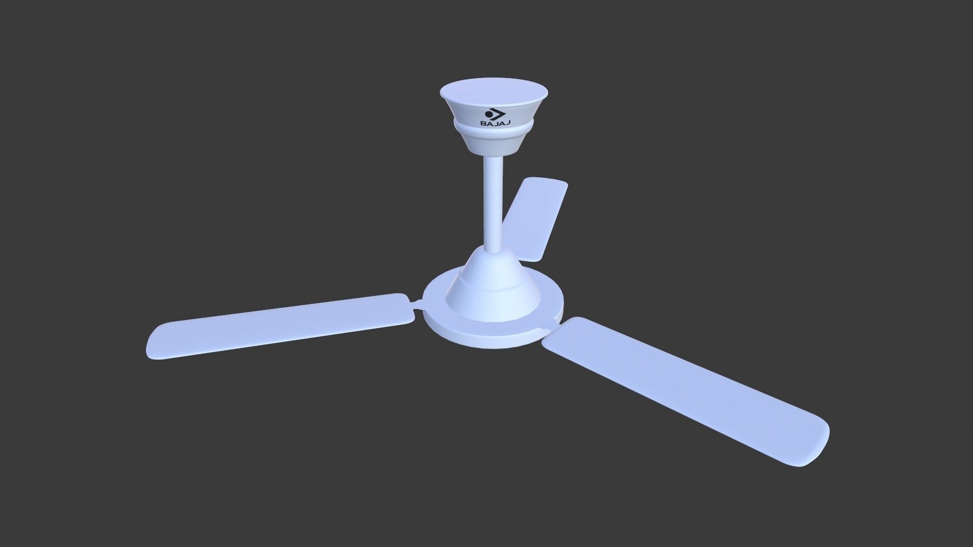 Bajaj Ceiling Fan 3D model_2